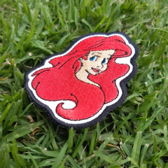 Parche bordado La Sirenita - comprar online