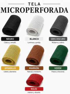 Corredizo Modelo Lumera MicroPerforada 1.50x3 - Red Sombreo