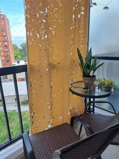2 Cortinas Classic 1.50x2.40 + Kit de montaje - Red Sombreo