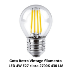 Imagen de Luces Guirnalda 10m con 20 Focos Retro Vintage filamento LED