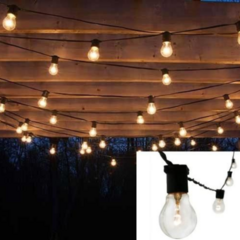 Luces Guirnalda 5m con 10 Focos Incandescentes en internet