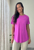 Blusa Trançada Basica GG - Pink