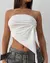 STRAPLESS FRUNCE CROP
