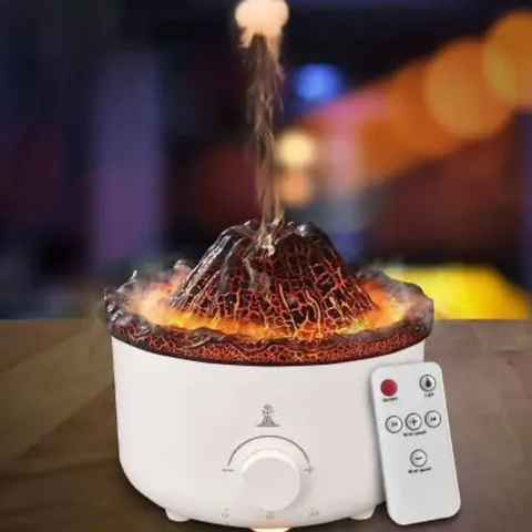 HUMIFICADOR VOLCANO C/LUZ - comprar online