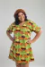 Vestido Iolanda – Caranguejo Com Cérebro Verde | Tamanho Único M ao GG | 100% Algodão - comprar online