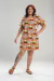 Vestido Iolanda – Caranguejo Com Cérebro Areia | Tamanho Único M ao GG | 100% Algodão - comprar online