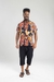Camisa de Botão Carranca Unissex - 100% Algodão | Estampa Exclusiva