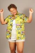 Camisa de Botão Cuscuz Unissex - 100% Algodão | Estampa Exclusiva na internet