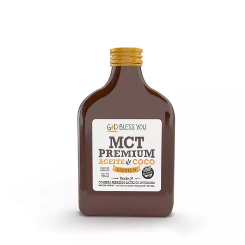 Aceite MCT Premium Petaca God Bless You x200ml
