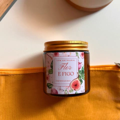 Vela Figo e Flor - 100g - comprar online