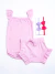 Conjunto Regata Tapa Fralda Babado Rosa