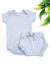 Conjunto Body Canelado Curto Mescla