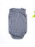 Conjunto Regata Tapa Fralda Cinza Chumbo - Diper Kids