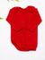 Conjunto Body Canelado Longo Vermelho - comprar online