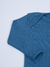 Body Canelado Longo Azul - Diper Kids