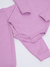 Conjunto Body Canelado Longo Roxo na internet