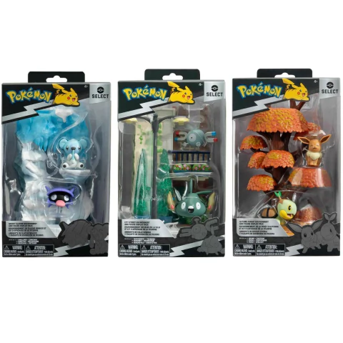 Pokemon Playset Select Figura Vinil 6" Jazwares 15cm
