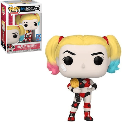 Funko Pop Harley Quinn #436 Dc Super Heroes Px Exclusive