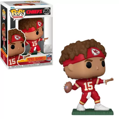 Funko Pop Patrick Mahomes II #251 Pop! NFL Kansas Chiefs
