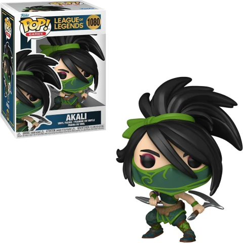Funko Pop Akali #1080 Pop! Games League of Legends Lol