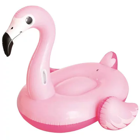 Boia Inflável Flamingo Rosa Média Infantil Piscina Praia Mor