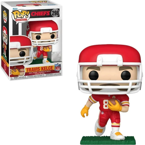 Funko Pop Travis Kelce Home Road #298 Pop! NFL Kansas Chiefs