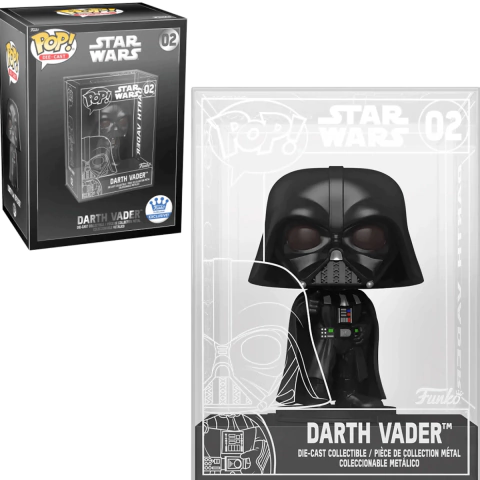 Funko Pop Darth Vader Metal #02 Star Wars Funko Exclusive