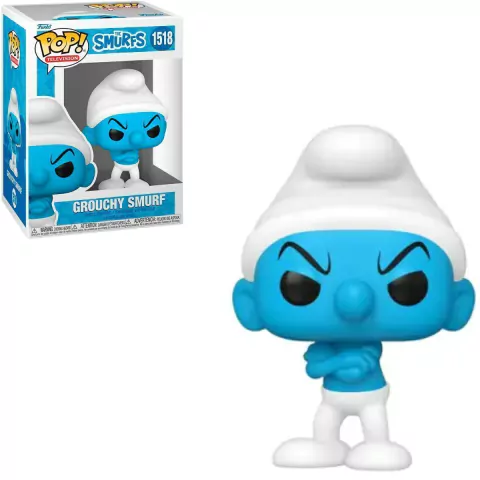 Funko Pop Grouchy Smurf Ranzinza #1518 Pop! The Smurfs