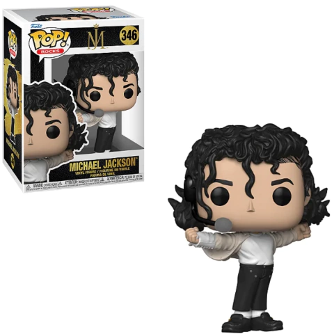 Funko Pop Michael Jackson #346 Pop! Rocks MJ Super Bowl