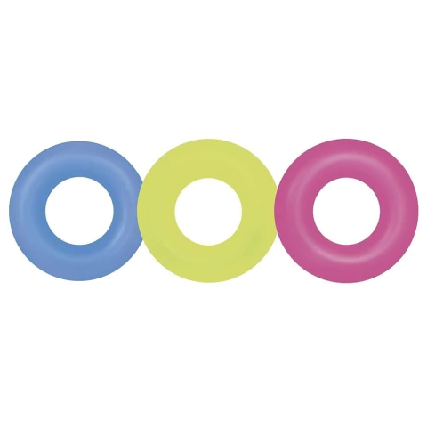 Boia Inflável Circular Neon 90cm Piscina Praia Mor 3 Cores