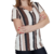 Blusa Listrada em Viscolycra Elegante Casual na internet