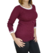 Imagem do Blusa Feminina Canelada Manga 3/4 com Renda