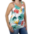 Imagem do Blusa Estampada em Crepinho Alça Larga com fecho em Pérolas