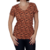 Blusa Camisa Feminina Básica Casual Listrada Viscolycra - Trip Modas
