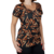 Blusa Camisa Feminina Básica Casual Listrada Viscolycra - comprar online