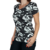Blusa Feminina Elegante Manga Curta T-Shirt Camiseta Verão
