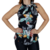 Blusa Feminina Gola Laço Florida Elegante Social - Trip Modas