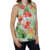 Blusa Feminina Gola Laço Florida Elegante Social na internet