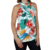 Blusa Feminina Gola Laço Florida Elegante Social - comprar online