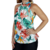 Imagem do Blusa Feminina Gola Laço Florida Elegante Social