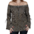 Blusa Feminina Bata Ciganinha Listrada Elegante Soltinha na internet