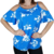 Blusa Feminina Elegante Manga Curta Soltinha Ciganinha Regata Florida - loja online