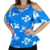 Blusa Feminina Elegante Manga Curta Soltinha Ciganinha Regata Florida
