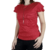 Blusa Canelada Manga Curta Babado - comprar online
