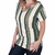 Blusa Manga Curta Listrada Casual em Viscolycra - Trip Modas