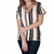 Blusa Manga Curta Listrada Casual em Viscolycra - loja online