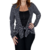Cardigan Manga Longa Listrado - loja online