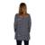 Cardigan Manga Longa Listrado