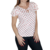 Blusa Manga Babado em Viscolycra Poá - comprar online