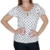 Blusa Manga Babado em Viscolycra Poá na internet